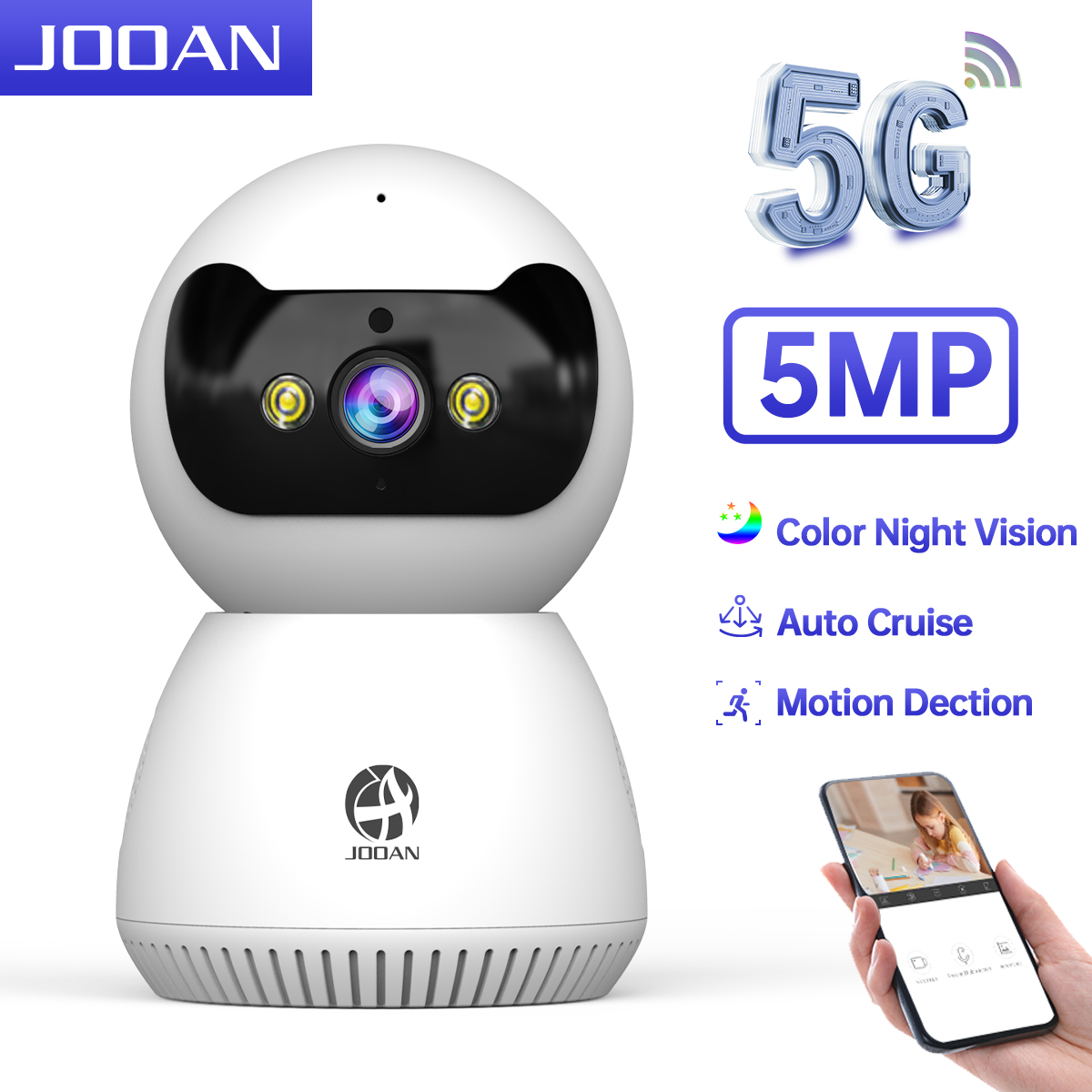 Eufy Camera E220 - JOOAN 5MP 3MP Telecamera IP 5G