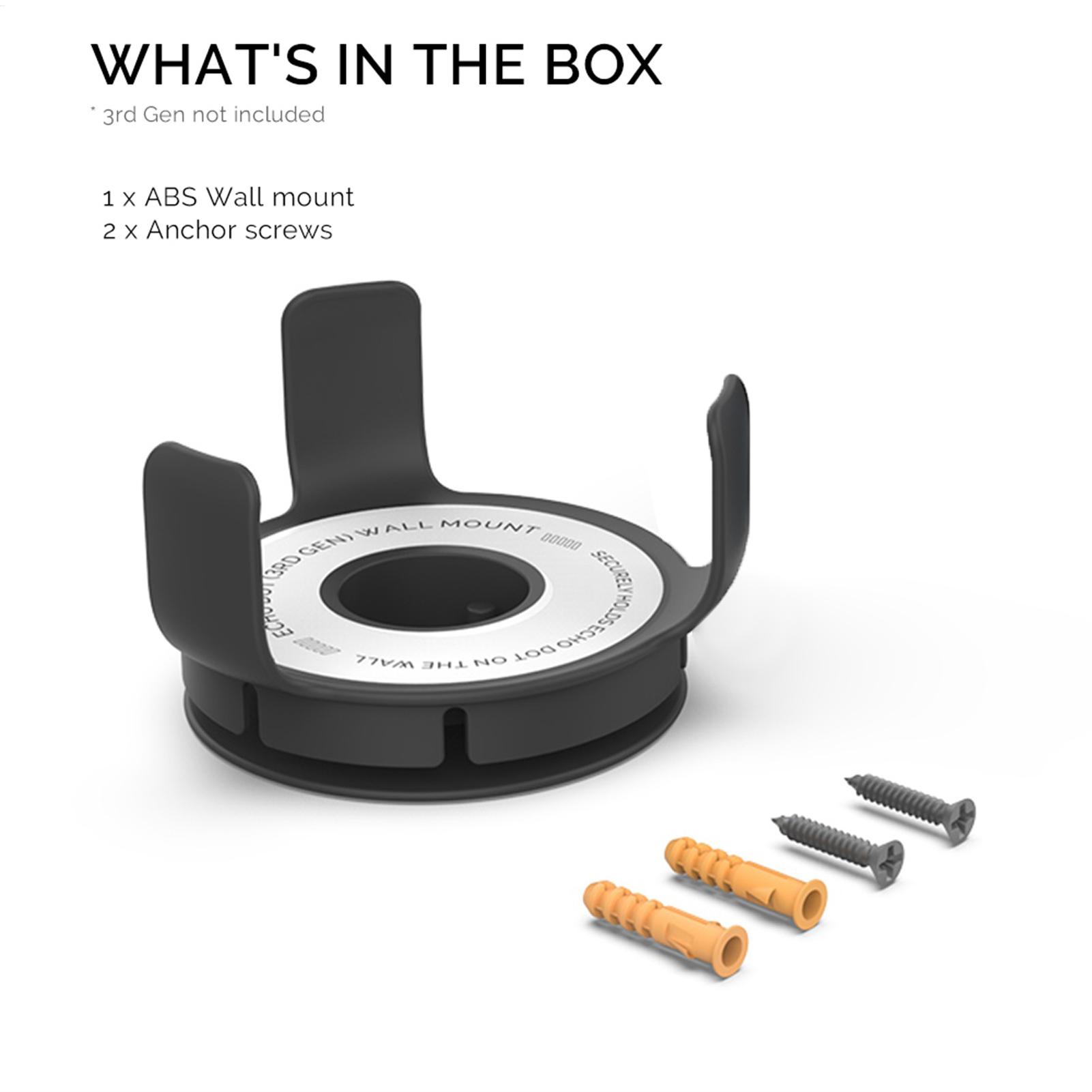 Amazon Speaker Echo Pop - Supporto da parete per Echo Dot