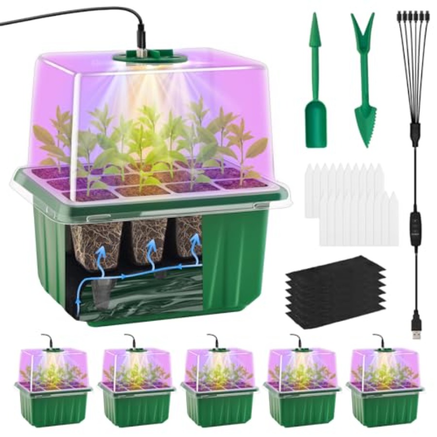 Humidity Dome Kit - Kit di Avviamento per Semi con