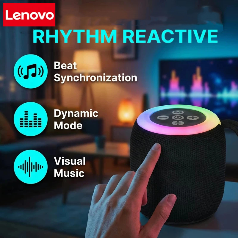 Google Speaker Nest Audio - Mini Altoparlante Bluetooth Lenovo con Cordino,