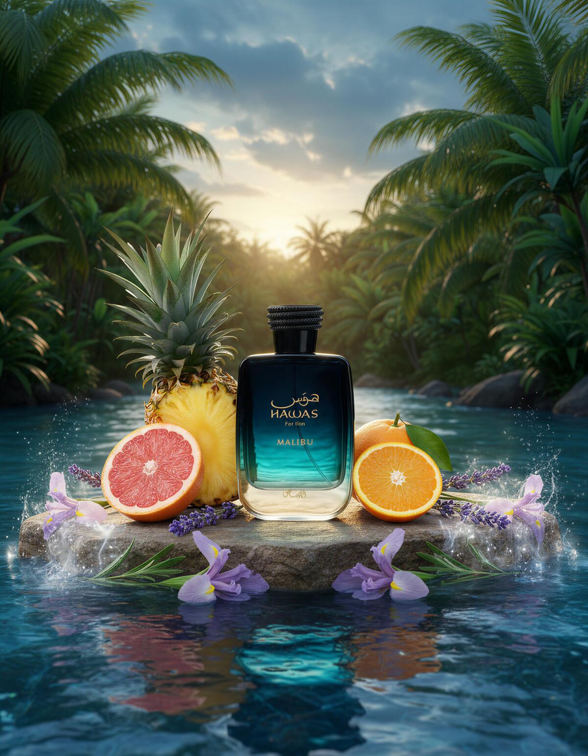 Rasasi Hawas Malibu For Him ED - Misting Bottle Fine recensione e prezzo