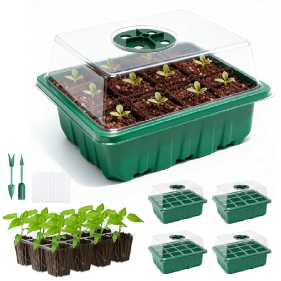 Set di 5 Vassoi per Semina con - Humidity Dome Kit recensione e prezzo